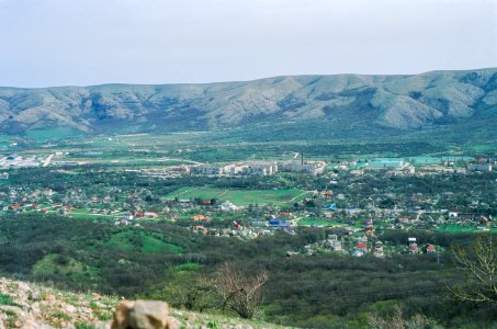 Село_Перевальное,_вид_с_горы
