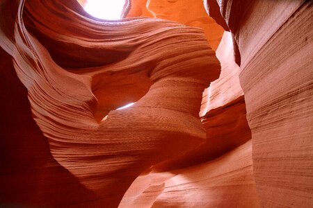 Slot canyon erosion sandstone photo