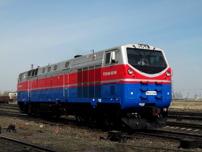 ТЭ33А-0248,_Казахстан,_Карагандинская_область,_станция_Распорядительная_(Trainpix_98302)