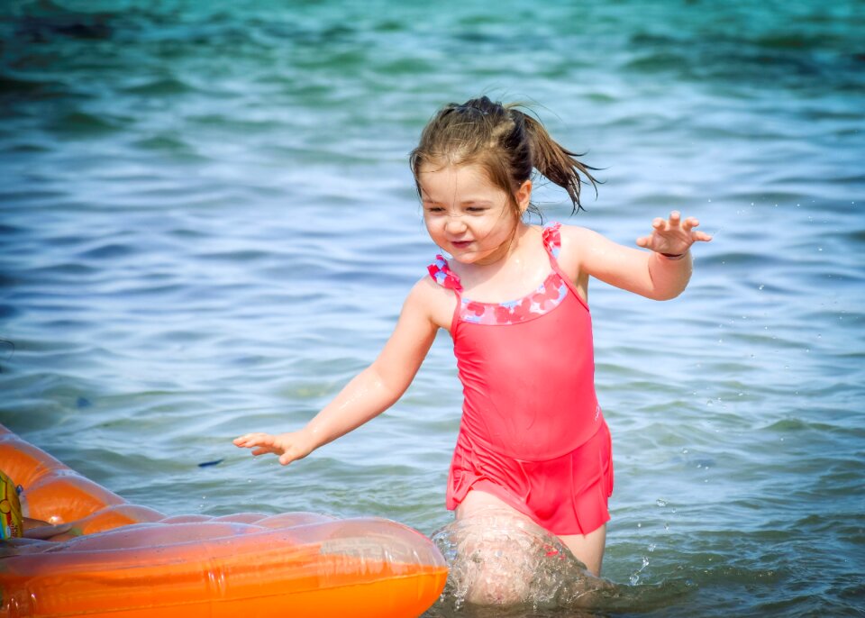 Kid happy portrait