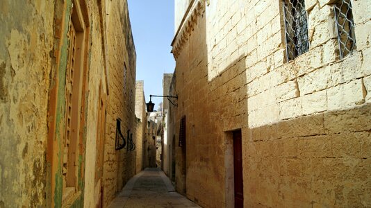 Malta lane valletta photo