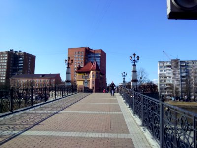 Мост_через_преголю_в_Рыбной_деревне,_февраль_2016_г