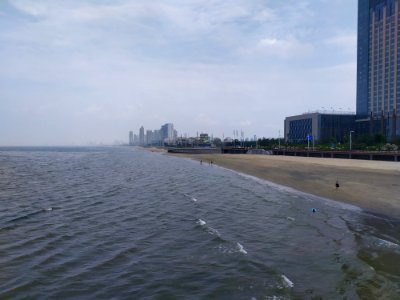 天马栈桥和附近的金沙滩_(2)