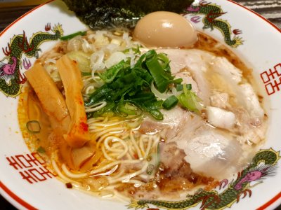 柚子入りさっぱり系ラーメン