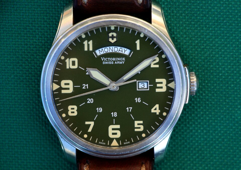 Time clock face mens