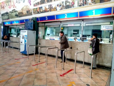 嘉義駅切符売り場