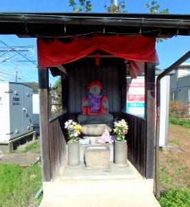 兵庫県豊岡市日高町宵田（山陰本線近接）の地蔵堂
