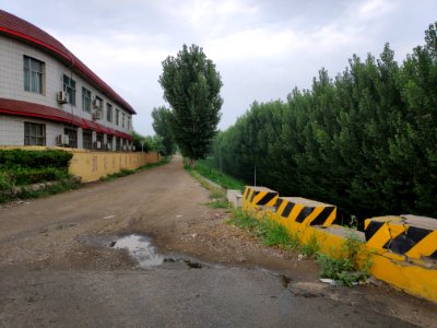 大清河北堤坝路