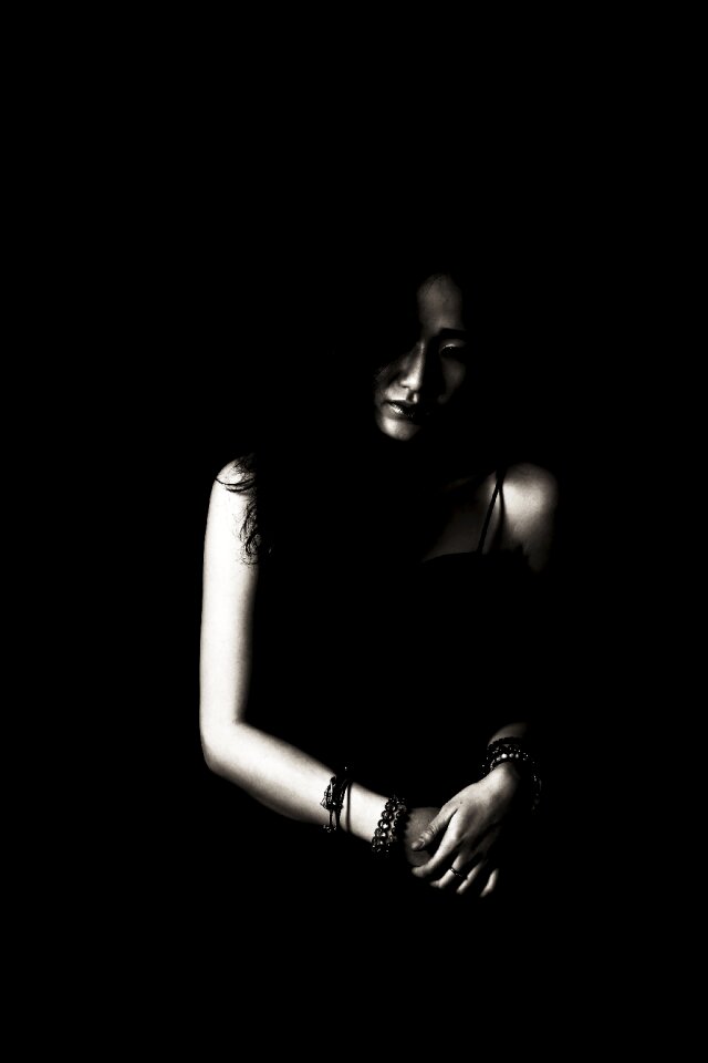 Attractive woman emotion