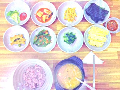 행복한집밥_청국장찌개_반찬_삽화_Happy_Home_Meal_Cheonggukjangjjigae_Banchan_illustration_IMG_0310