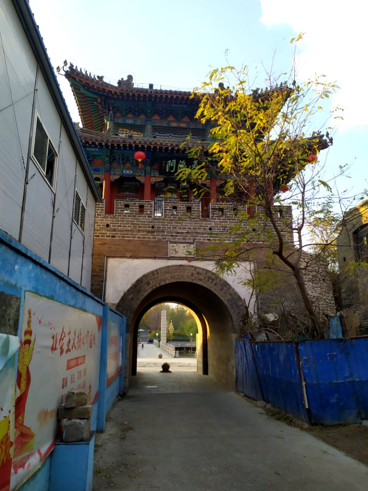潍县东关城墙通济门_03
