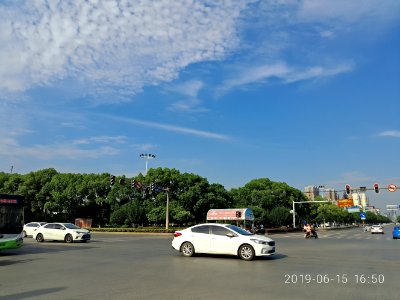 湖北鄂州的一个普通道路