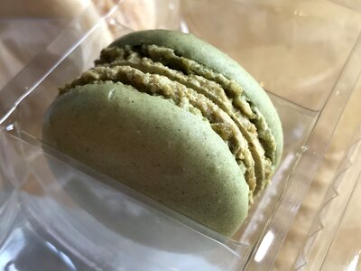 Macaroon sweets brown candy