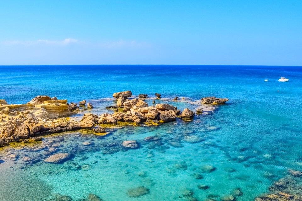 Sea clear transparent
