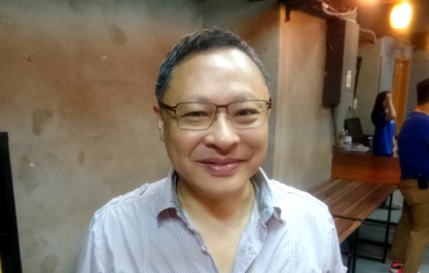 戴耀廷喺社區網絡聯盟成立典禮度