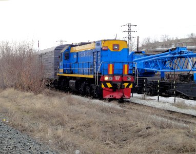 ТЭМ2У-9137,_Казахстан,_Западно-Казахстанская_область,_подъездной_путь_от_станции_Уральск_(Trainpix_128289)