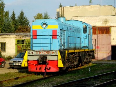 ТГМ4-2855,_Литва,_Вильнюс,_подъездной_путь_от_станции_Панеряй_(Trainpix_97843)