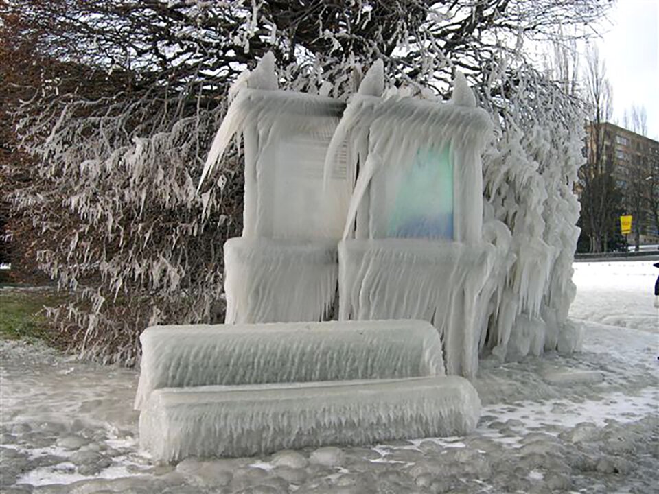 Ice landscapes high