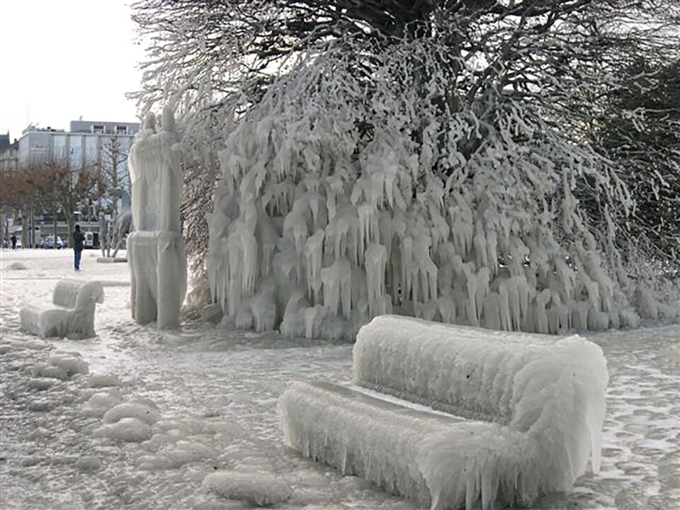 Ice landscapes high