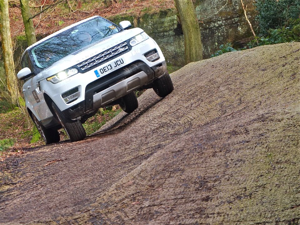 Range rover off road england