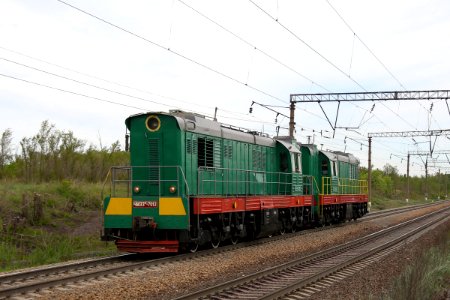 ЧМЭ3Т-7013,_Казахстан,_Карагандинская_область,_перегон_Жана_Караганды_-_Майкудук_(Trainpix_196910)