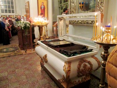 Церковь_Лонгина_Коряжемского._Власяница_и_вериги
