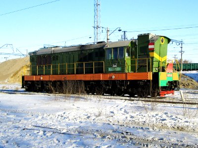 ЧМЭ3Т-6421,_Казахстан,_Карагандинская_область,_депо_Караганда-Сортировочная_(Trainpix_89684)