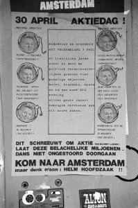 Affiche_tegen_kroning_30_april_(Beatrix_als_Koningin),_Bestanddeelnr_930-7572