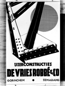 Affiche_van_het_bedrijf_De_Vries_Robbé,_Bestanddeelnr_189-0454