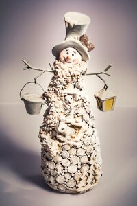 Decoration snowmen christmas time photo