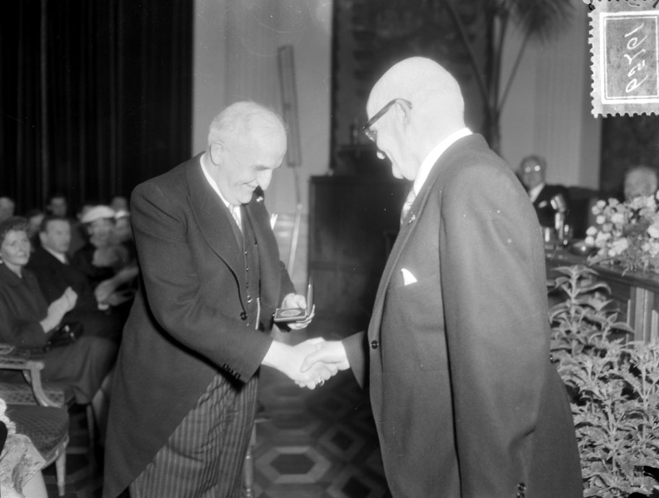Afscheid_Commissaris_Koningin_Noord_Holland_Baron_J.E._de_Vos_van_Steenwijk,_Bestanddeelnr_906-5261