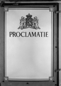 Affiches_en_pamfletten_Tweede_Wereldoorlog_Voorbeeld_van_een_proclamatie,_Bestanddeelnr_935-2432