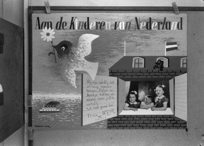Affiches_en_pamfletten_Tweede_Wereldoorlog_Aan_de_kinderen_van_Nederland_met_,_Bestanddeelnr_935-2438