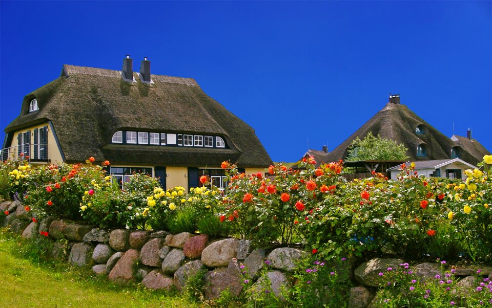 Rügen island baltic sea house