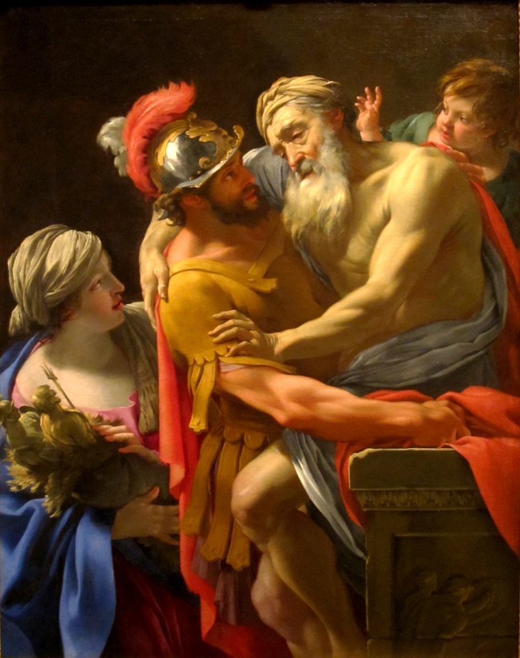 Aeneas_and_his_Father_Fleeing_Troy_by_Simon_Vouet,_San_Diego_Museum_of_Art