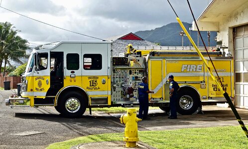 Firefighters equipment firefighting