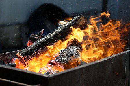 Fire trunks embers