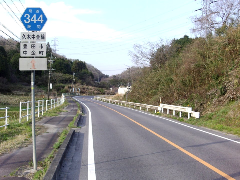 Aichi_Pref_r-344_Nakagane