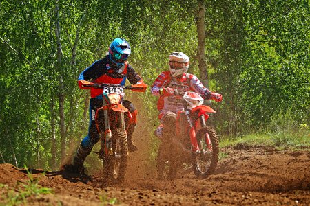 Motocross cross motorsport
