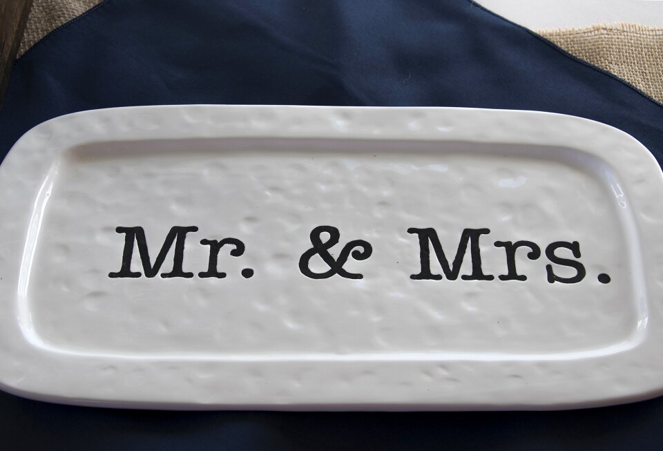Gift plate decoration