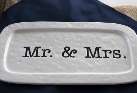 Gift plate decoration