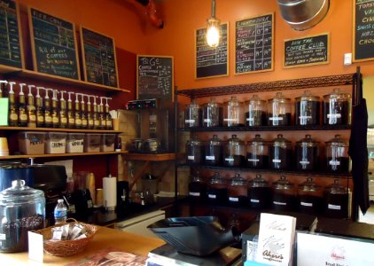 Ahrre's_Coffee_Roastery_in_Summit_NJ_interior_view photo