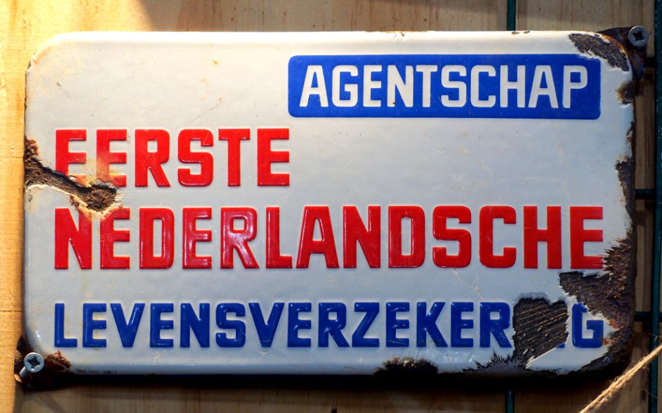 Agentschap_Eerste_Nederlandsche_Levensverzekering,_emaille_reklamebord