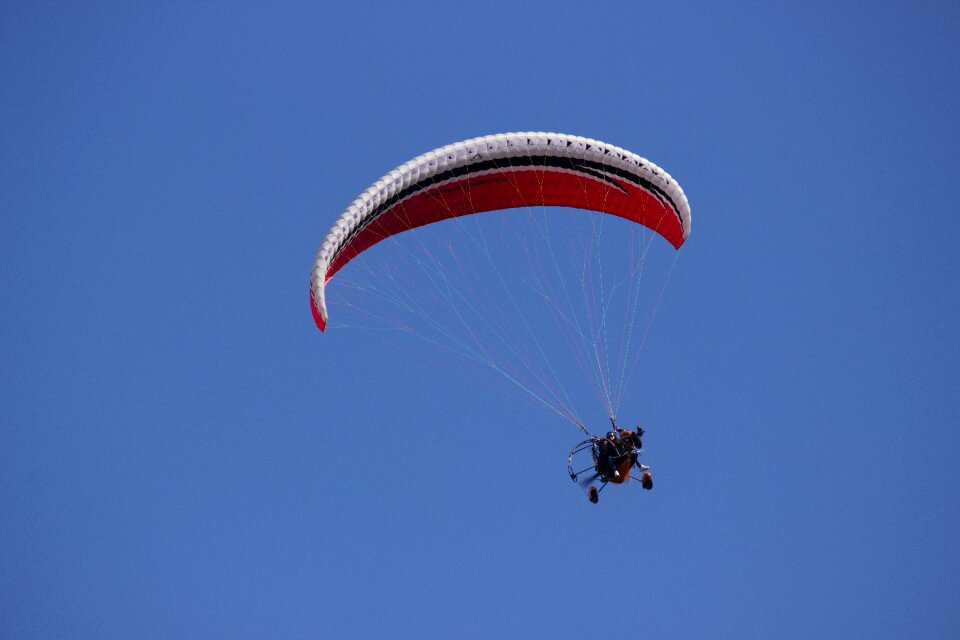 Trike air sports powered paraglider