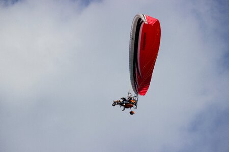 Trike air sports powered paraglider