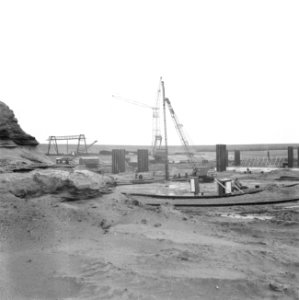 Afsluiting_Lauwerszee,_overzicht_bouwput,_Bestanddeelnr_916-5048