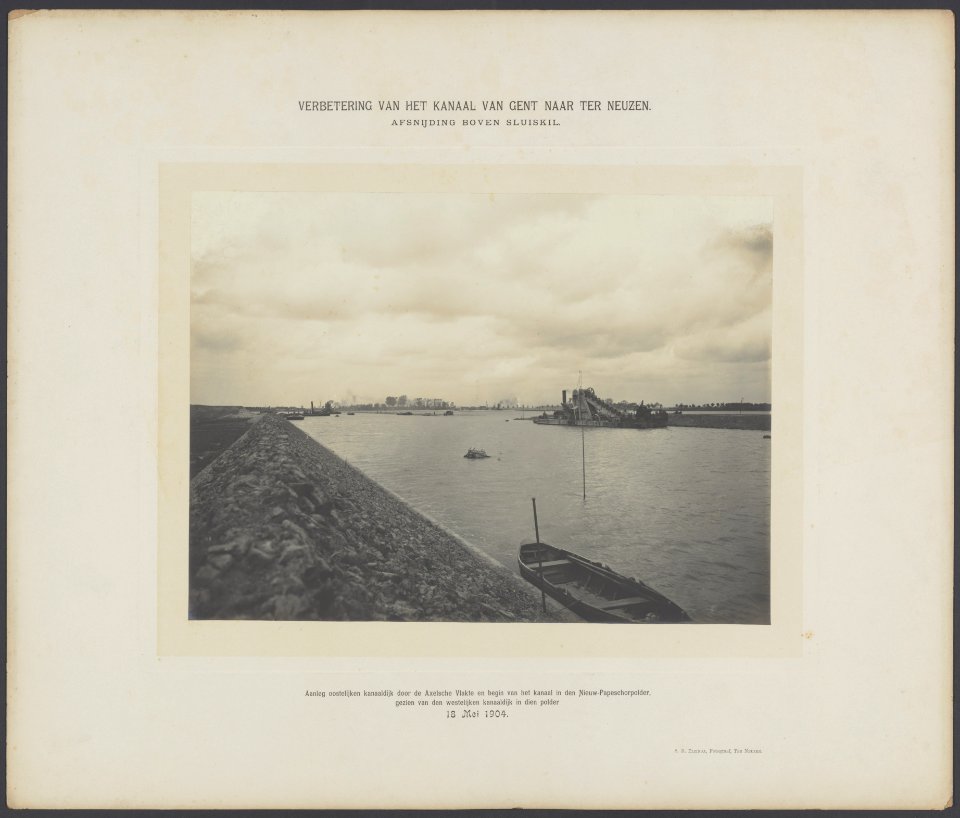 Afsnijding_boven_Sluiskil._Aanleg_oostelijke_kanaaldijk_door_de_Axelse_Vlakte_en,_Bestanddeelnr_841