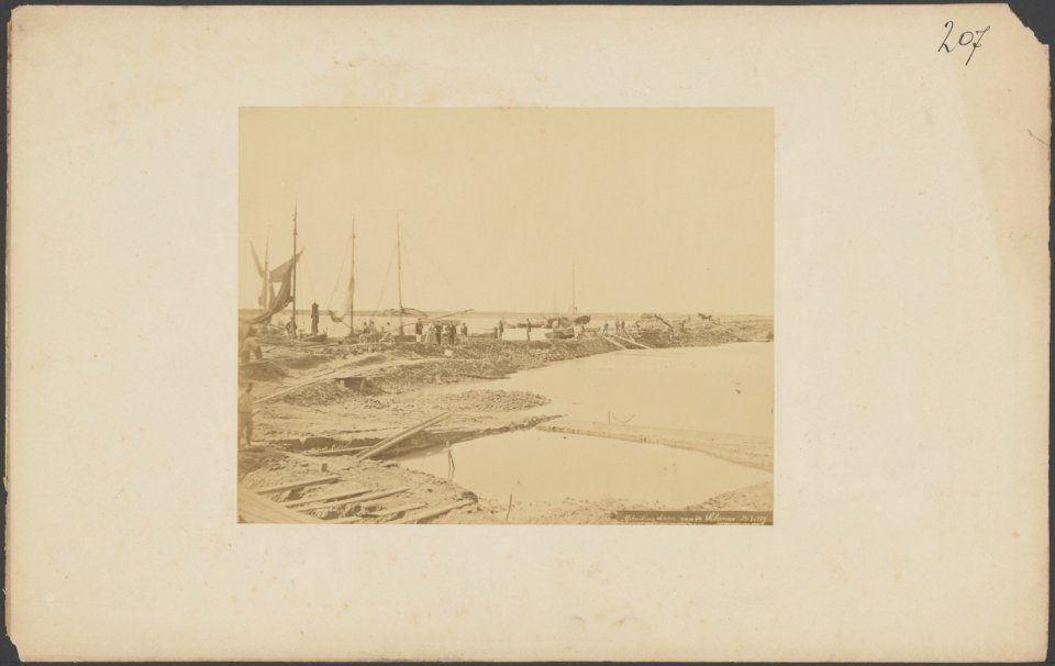 Afsluiting_van_de_Schenge_door_middel_van_een_dam,_Bestanddeelnr_111