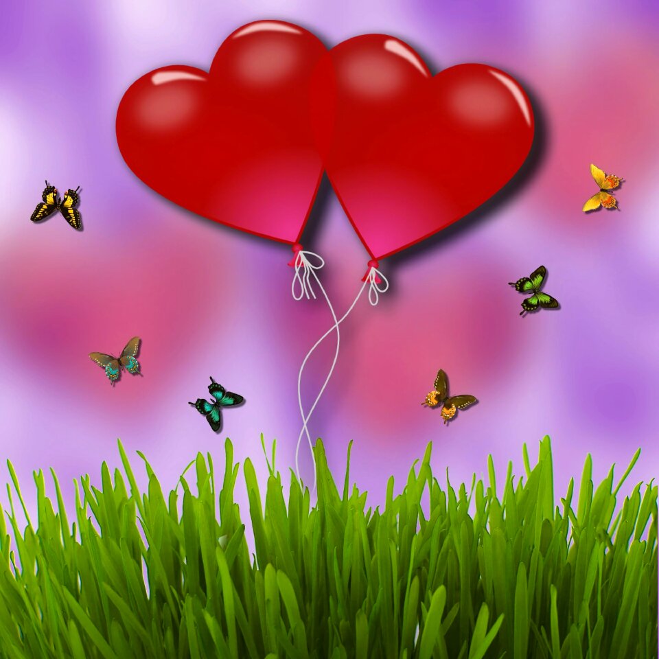 Rush background valentine