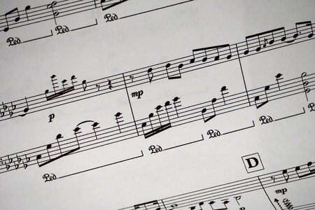 Music notenblatt sheet music